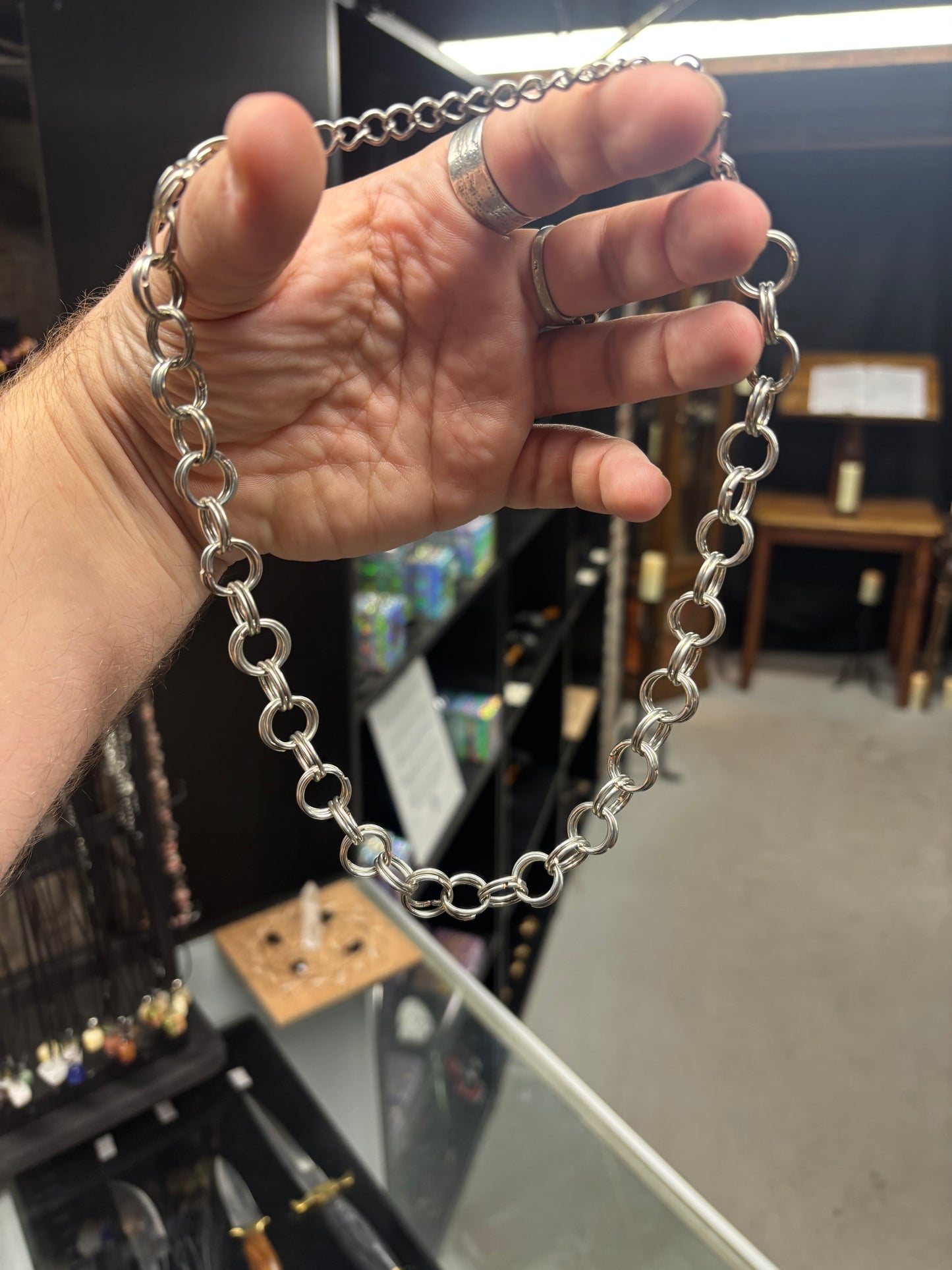 Chainmail necklace