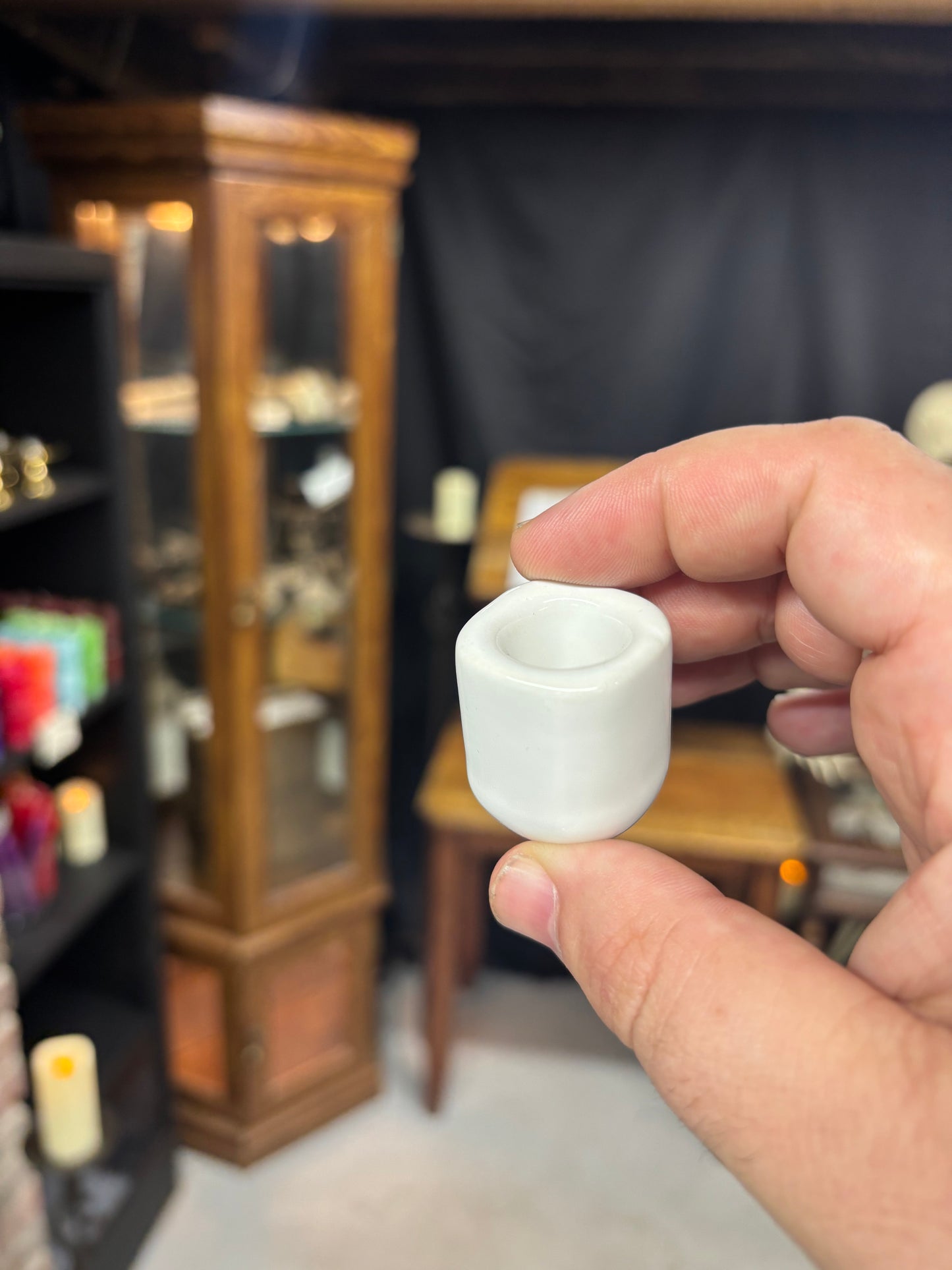 Ceramic Chime Candle Holder