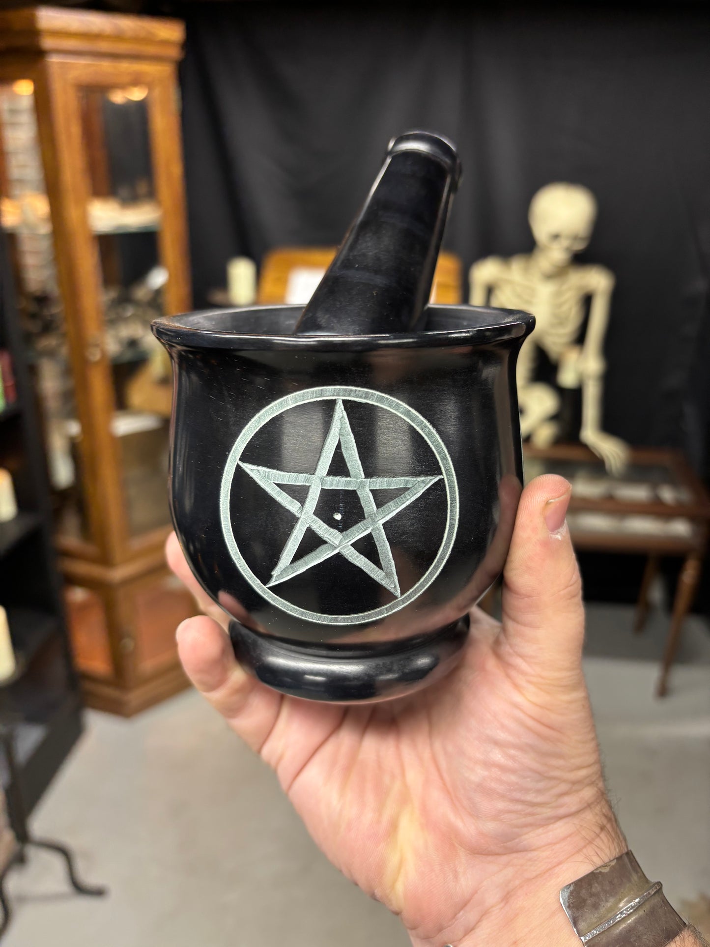 Pentacle Mortar and Pestle