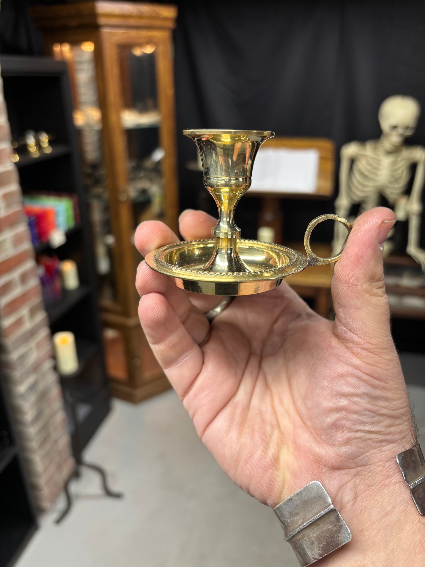 Brass Candle Holder