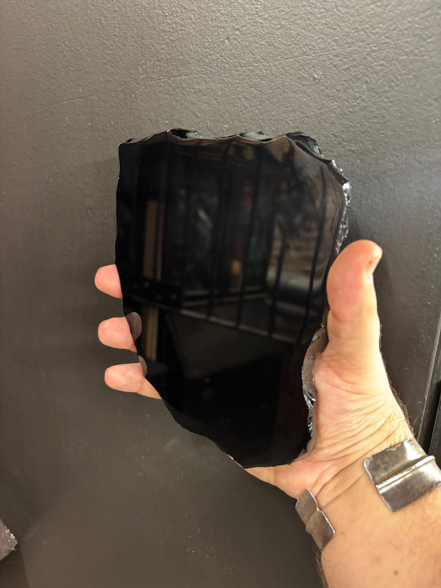 Obsidian Scrying Mirror